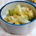 umemodoki's cooksnap of when they made シーフードミックスとキャベツのXO醤炒め.