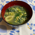 クック49L4Ho☆'s cooksnap of when they made ほうれん草のすまし汁.