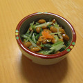 もんしゅしゅ's cooksnap of when they made 京菜とにんじんの納豆和え.