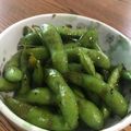 ゆみらんたん's cooksnap of when they made お酒のあてに最高！枝豆のオイスター炒め♪.