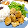 YUH♡ママ's cooksnap of when they made 豆腐ミートボール照り焼き.