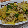 ゆけり３兄弟's cooksnap of when they made 簡単！お弁当や丼◎じゃがいもの青椒肉絲.