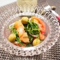 バカリャウ's cooksnap of when they made おかひじきとスモークサーモンのマリネ.