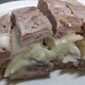 やゆみ's cooksnap of when they made 豚切り落とし肉でミルフィーユ風ステーキ☆.