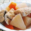 おのみちゃん's cooksnap of when they made 簡単大根と油揚げの煮物.