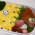 なななな♡MaMa's cooksnap of when they made ❀オムライス弁当にケチャップ添えて❀.