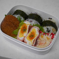 なななな♡MaMa's cooksnap of when they made 手軽で簡単おにぎり弁当.
