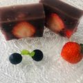 ハッピーライラック's cooksnap of when they made 作業５分！簡単✿いちご水羊羹✿.