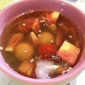 あちゅみんこ's cooksnap of when they made オクラとトマトの冷製スープ.