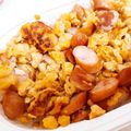 はまやん0930's cooksnap of when they made 子供が好きそうウインナー玉子.