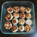 ぐりこ♪♪♪'s cooksnap of when they made 豚ひき肉で☆しゅうまい風味のつくね.