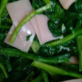 jimi8823's cooksnap of when they made ほうれん草とハムのサラダ.