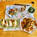 komutatata's cooksnap of when they made ♬塩もみキャベツ&ベーコンチーズ春巻き♬.