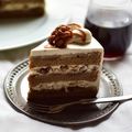 パクchii's cooksnap of when they made プラリネとカフェキャラメルのケーキ.