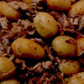 ぴんくのネコ's cooksnap of when they made 豚肉と新じゃがのハニーマスタード炒め.