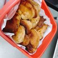 クックYP2OJ6☆'s cooksnap of when they made 揚げたては史上最高にさくふわ簡単ドーナツ.