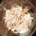 inLondon's cooksnap of when they made 簡単★ヘルシー冷凍バナナパフェ.
