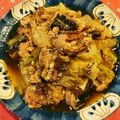クックV6C8HU☆'s cooksnap of when they made サバの缶詰と白菜の簡単おかず.