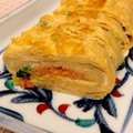 erihawaii's cooksnap of when they made 我が家の明太子とネギの卵焼き.