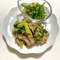 ダイエッターanj's cooksnap of when they made 豚バラとセロリ葉の和風オイスター炒め.