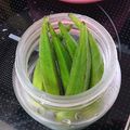 うぅこちゃん's cooksnap of when they made メイソンジャーでオクラもオシャレに保存.