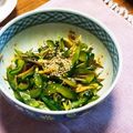 よしゴンクス's cooksnap of when they made ミョウガとキュウリのナムル.