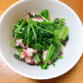 mi626's cooksnap of when they made たことほうれん草のにんにく炒め.