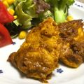 きらら15's cooksnap of when they made 漬けて焼くだけ！ムネ肉のタンドリーチキン.