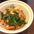 ケクケク's cooksnap of when they made おかひじき☆のおひたしピーナッツ味噌和え.