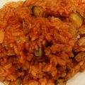 さおりらっくま's cooksnap of when they made 味付け簡単～ウスターソースでチキンライス.