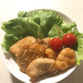 かぼすレモン's cooksnap of when they made 簡単！むね肉を焼肉のタレで♪.