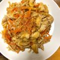 hkr_19's cooksnap of when they made 大根消費✿鶏胸肉とポン酢で炒めなます風♬.