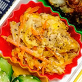 nosso's cooksnap of when they made 激ウマ！人参とえのきの卵炒め.