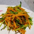 ももち's cooksnap of when they made 人参と豆苗のサラダ.