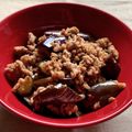 RINO_K2's cooksnap of when they made 豚ひき肉となすの甘辛炒め.