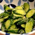 クックX203H3☆'s cooksnap of when they made キュウリのわさび漬け.