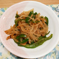 ぺったらこ☆'s cooksnap of when they made 簡単♪ピーマンと糸蒟蒻の金平【常備菜】.