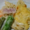 kay★☆★☆'s cooksnap of when they made アスパラとチキンのグラタン.