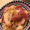 クックENOLQ3☆'s cooksnap of when they made 桃と生ハムの冷製パスタ♡.