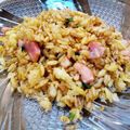 戦艦スパイダー's cooksnap of when they made 基本の美味しいパラパラ本格チャーハン♡.