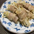 ☆あいちゃん's cooksnap of when they made レンジで簡単♪もやしの豚バラ巻き.