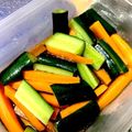 夕飯は６時です's cooksnap of when they made 保育園で人気☆スティックサラダ(お漬物).