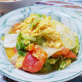 なおきんとん's cooksnap of when they made トマトとレタスのたまご炒め.
