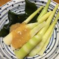 QPはにー's cooksnap of when they made たけのこの酢みそかけ.