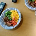stq1606's cooksnap of when they made 夏！オクラのせ鶏そぼろ丼♪.