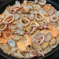 キキとノア's cooksnap of when they made おいしい本格パエリア.