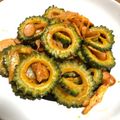 chi−ちゃん's cooksnap of when they made 輪切りゴーヤの豚キムチ☆.