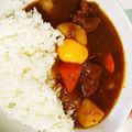 ゆめみるぽよぽよ's cooksnap of when they made 圧力鍋5分ごろごろ牛すじカレー市販ルー.