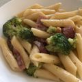 ライナス犬's cooksnap of when they made ベーコンとブロッコリーのクリームパスタ.