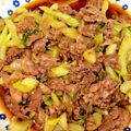 みほ。's cooksnap of when they made 牛肉とセロリのオイスター炒め.